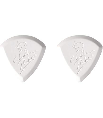 Amazon.com: 2 x ChickenPicks Badazz III 2.0 mm guitar picks
